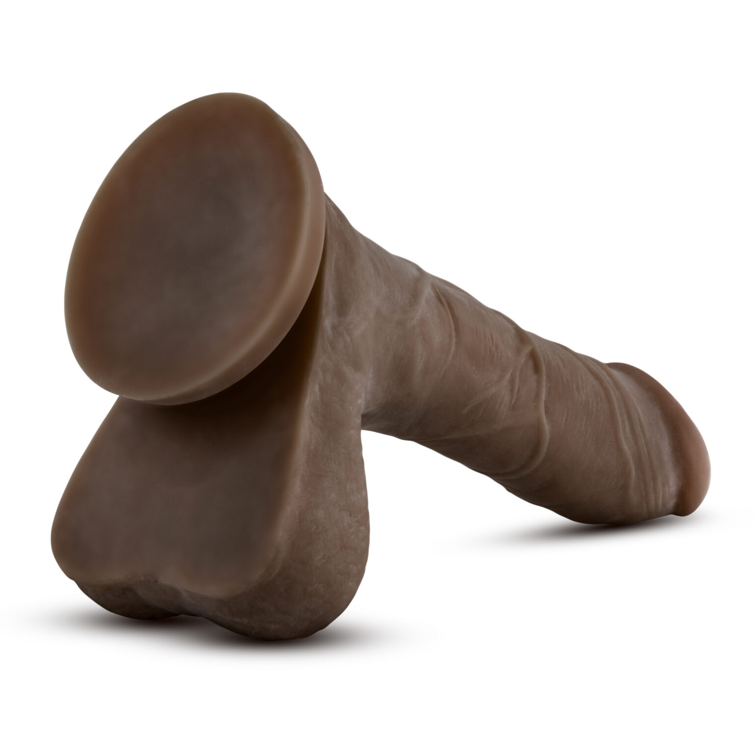 Realistični dildo 20 cm Au Naturel Mister Perfect Chocolate