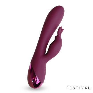 Rabbit vibrator ljubičasti - Brole Festival