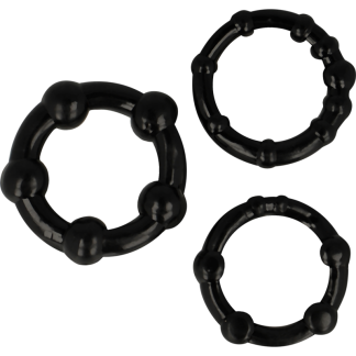 Set tri silikonska prstena - Ohmama