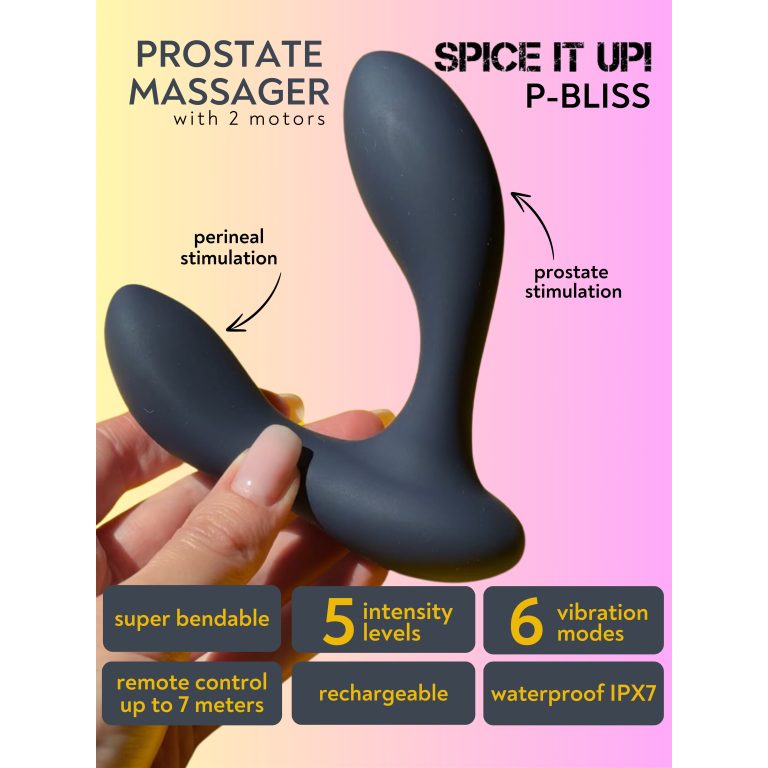 Punjivi masažer prostate s daljinskim upravljačem - Spice it Up