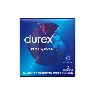 Durex kondomi - Natural Classic 3 komada u ambalaži