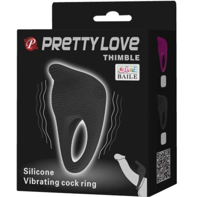 Vibrirajući prsten - Pretty Love Thimble u ambalaži.